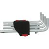 KS Tools Hatszögkulcs készlet hosszú, krómozott 1,5-10 mm 10 részes, összecsukható tartó Méretek:1,5-2-2,5-3-4-5-6-7-8-10