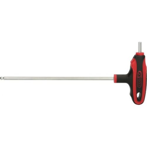 KS Tools Hatszögkulcs T-nyelű, gömbvégű, kétvégu 4 x 150 mm