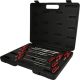 KS Tools Hatszögkulcs készlet T-nyelű, 2 végu, gömbvégű 2,0-12 mm  9 részes, Műanyag koffer Méretek:2-2,5-3-4-5-6-8-10-12