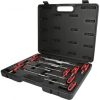 KS Tools TORX BO kulcs készlet, T-nyelű, 2 végu TX10-50  9 részes, Műanyag kofferben Méretek:TX10-15-20-25-27-30-40-45-50