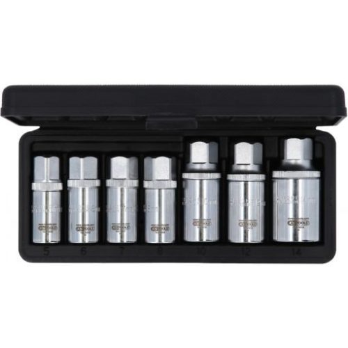 KS Tools Tőcsavar ki- és behajtó készlet 7 részes, 5-14 mm N1/2"+H21mm