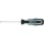 KS Tools Csavarhúzó lapos, kétkomponensű nyél, INOX 100x 6,0x 1,2