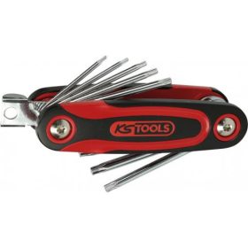 KS Tools TORX kulcs készlet, bicska TX 9-40  8 részes