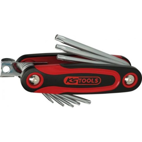 KS Tools TORX BO kulcs készlet, bicska TX 8-40 BO  8 részes