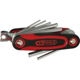   KS Tools Hatszögkulcs készlet, ( bicska ) 2,5-10 mm  8 részes