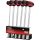 KS Tools Nyeles dugókulcs készlet, T-nyél ( fali tartó ) 6-14 mm  6 részes