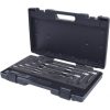 KS Tools TORX kulcs készlet, T-nyelű, 3 végu TX10-50  9 részes, müa. doboz Méretek:TX10-15-20-25-27-30-40-45-50