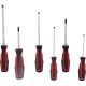 KS Tools Csavarhúzó készlet, lapos + PH, kétkomponensű nyél 6 részes 4FL+2PH