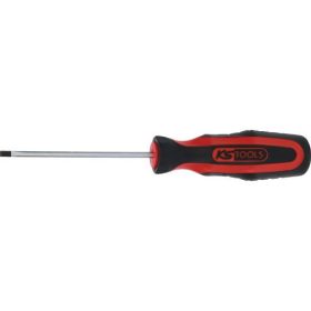   KS Tools Csavarhúzó lapos, kétkomponensű nyél 75x 3,0x 0,6 Bliszteres kivitel