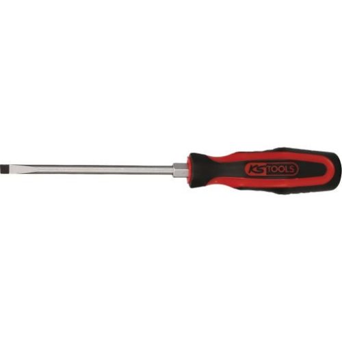 KS Tools Csavarhúzó lapos, kétkomponensű nyél 150x 8,0x 1,2,  HEX
