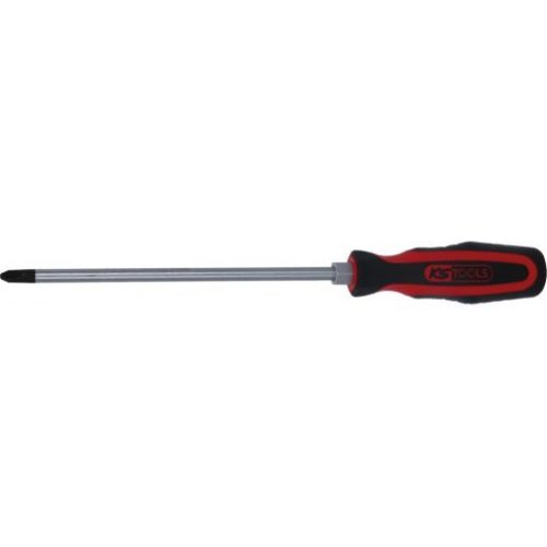 KS Tools Csavarhúzó kereszthornyos, PH, kétk.nyél PH 3 x 200,  HEX