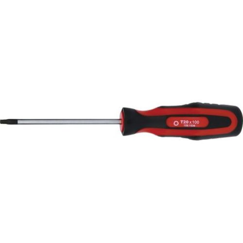 KS Tools TORX csavarhúzó, Műanyag nyelű, ERGOTORQUEplus TX  7 x 100