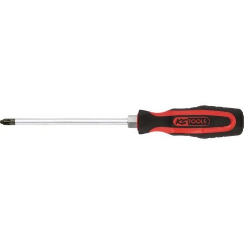 KS Tools Csavarhúzó kereszthornyos, PZ, kétkomponensű nyél PZ 0 x  75