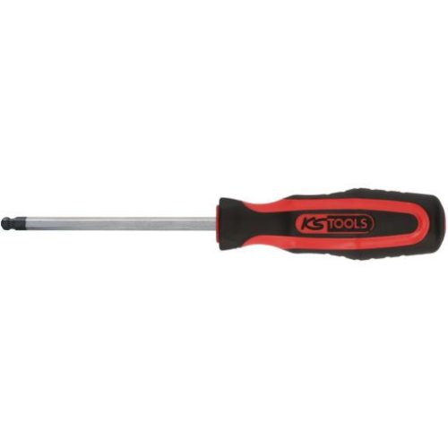 KS Tools Hatszögkulcs csavarhúzó nyelű, gömbvégű 12 x 150 mm, hatszög szár