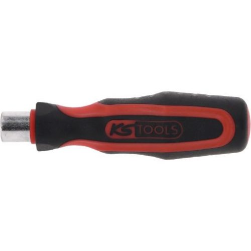 KS Tools Bit tartó, 1/4", csavarhúzó nyél, mágneses 80 mm-1/4"