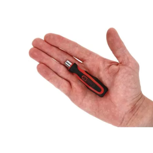 KS Tools Bit tartó, 1/4", csavarhúzó nyél, mágneses 80 mm-1/4"