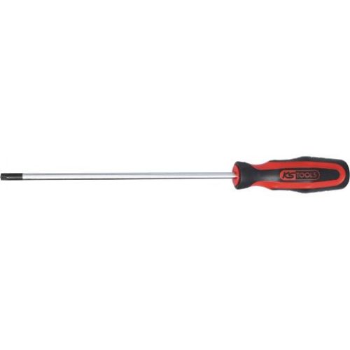 KS Tools Négyszög csavarhúzó, Műanyag nyelű 4/200 mm