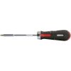KS Tools Bit készlet, 1/4", csavarhúzó nyélben, racsnis 6 részes 2PZ+2FL+2PH