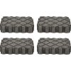 KS Tools Univerzális gumialátét készlet emelőpadhoz 4 részes, 155x125x35 mm