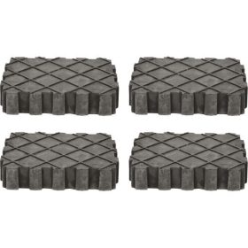   KS Tools Univerzális gumialátét készlet emelőpadhoz 4 részes, 155x125x35 mm