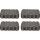 KS Tools Univerzális gumialátét készlet emelőpadhoz 4 részes, 155x125x35 mm