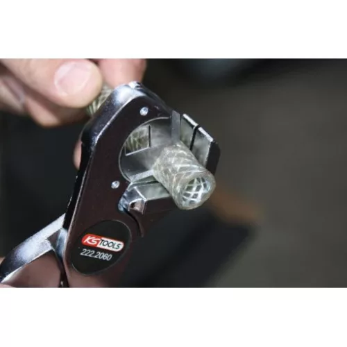 KS Tools Csővágó olló műanyaghoz 6-25mm, gumi csovekhez