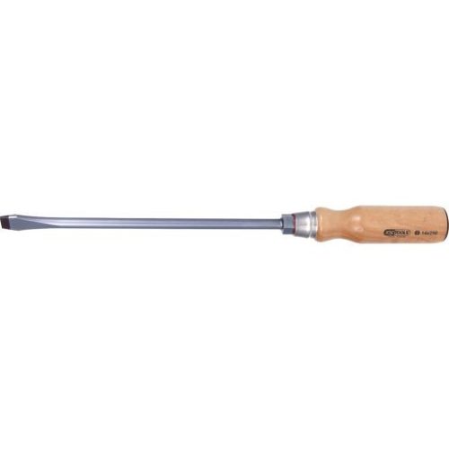 KS Tools Csavarhúzó lapos, fanyelű, üthető 250x14,0x 2,5