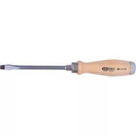   KS Tools Csavarhúzó lapos, fanyelű, üthető, fém kupak 75x 3,5x 1,0