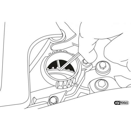 KS Tools Fogasszíj teszteszköze PSA