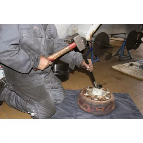 KS Tools Csapszegkiütő tüske készlet, kúpos, LKW-hoz 4 részes, ,6,4/8,0/13 mm