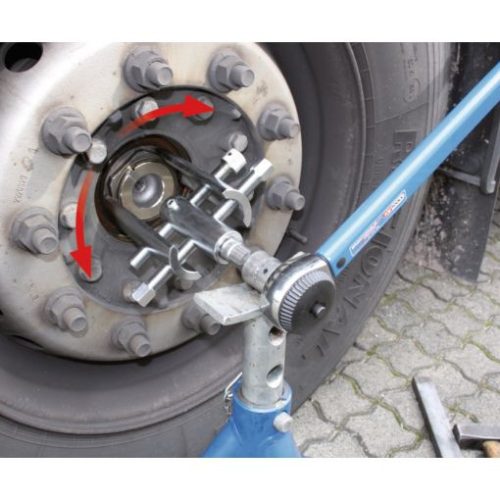 KS Tools Kerékanya leszedő készlet 13 részes, max:550 Nm 49-143