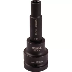   KS Tools Dugókulcs 3/4" TORX-E gépi, hosszú E18 L=140 mm