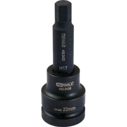 KS Tools Rátűzőkulcs 3/4" gépi, hatszög, hosszú 24 mm L=140 mm