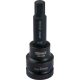 KS Tools Rátűzőkulcs 3/4" gépi, hatszög, hosszú 22 mm L=140 mm