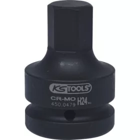   KS Tools Rátűzőkulcs 1" hatszög gépi 17 mm L= 75 mm