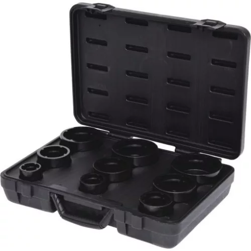 KS Tools Dugókulcs készlet, KM hornyos anyákhoz 1/2"-3/4" KM4-12 9 részes