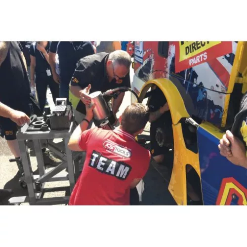 KS Tools Tengelycsonk-csap felnyomó készlet 29 részes, 75t