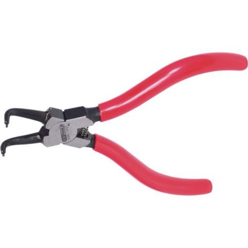 KS Tools Seegergyűrű fogó BH 90°-os, PVC nyél J11 130 mm, 12- 25 mm, polírozott fej