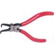 KS Tools Seegergyűrű fogó BH 90°-os, PVC nyél J11 130 mm, 12- 25 mm, polírozott fej