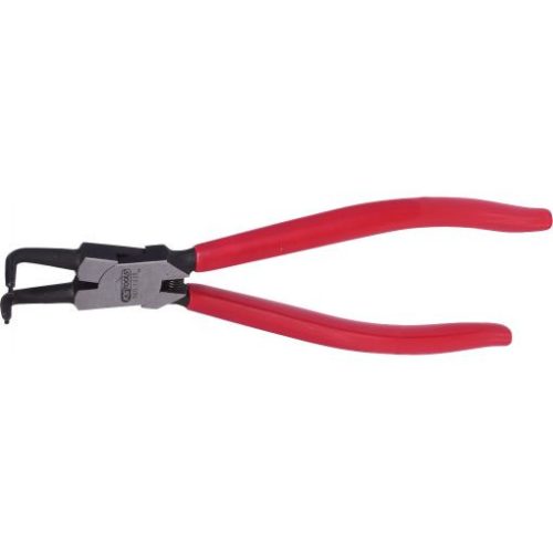 KS Tools Seegergyűrű fogó BH 90°-os, PVC nyél J31 230 mm, 40-100 mm, polírozott fej