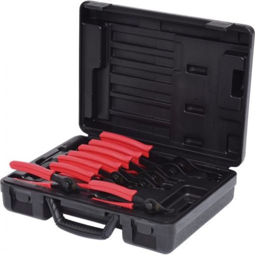 KS Tools Seegergyűrű fogó készlet K-BE, Műanyag dobozban 10 részes, K 9,5-76/B 4-88,9