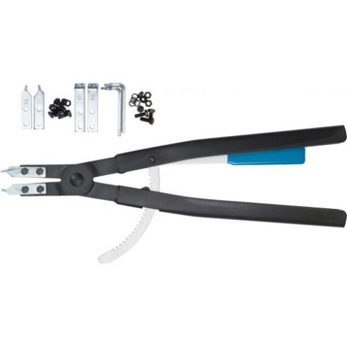 KS Tools Seegergyűrű fogó BE+H, barnított J 5 540 mm,120-300 mm 0°+90°-os csúccsal