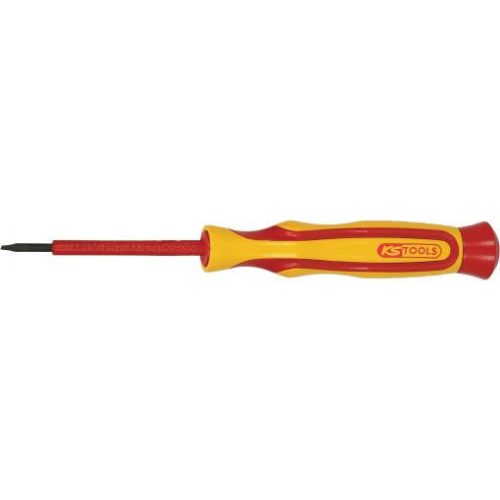 KS Tools Szigetelt csavarhúzó, műszerész, lapos, 1000V 60x 3,5
