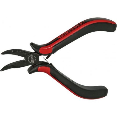 KS Tools Elektronikai félkerekcsöru fogó, hajlított 130 mm