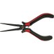 KS Tools Elektronikai félkerekcsőrű fogó 160 mm, kétkomponensű nyél