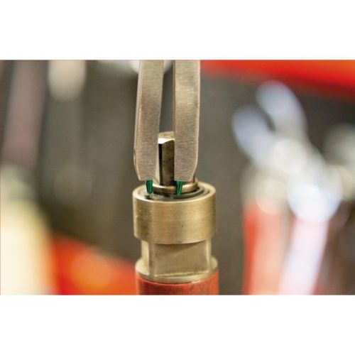 KS Tools Seegergyűrű fogó KE-H, dupla áttételes 345 mm, 8- 25 mm/1-1,3-1,8 mm, 5 pár heggyel