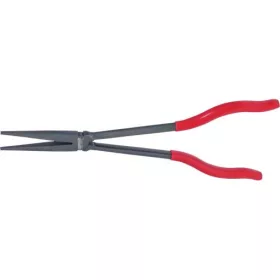   KS Tools Félkerekcsőrű fogó, extra hosszú, PVC nyél 270 mm