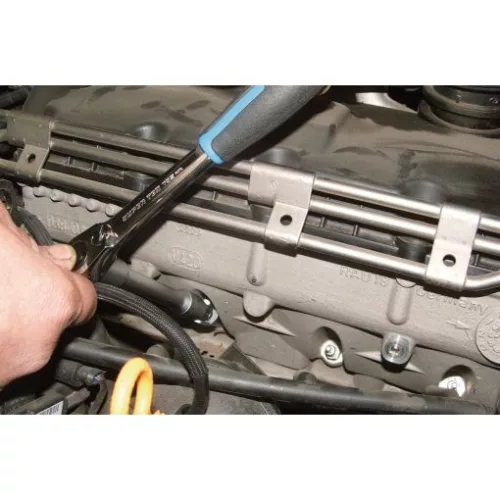 KS Tools Gyertyakulcs 3/8", hosszú, csuklós 14 x150 mm