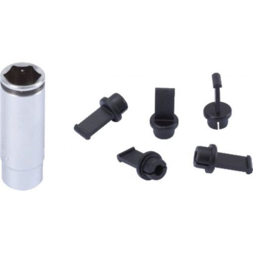 KS Tools Gyertyakulcs készlet, Védősapkával 1/4" 6 részes