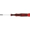 KS Tools Műszerész csavarhúzó, lapos, kétkomponensű nyél 100x 4,0x 0,8